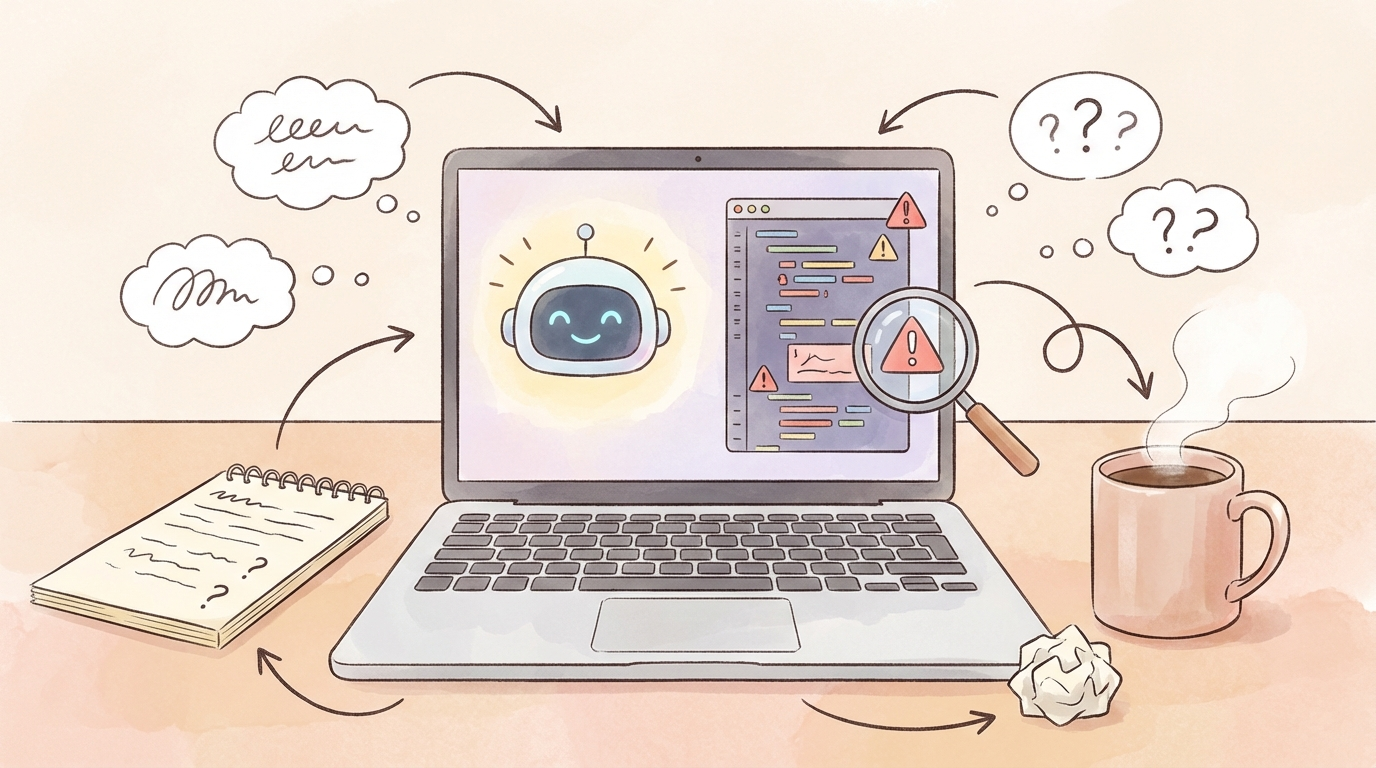 바이브코딩 시행착오 이미지