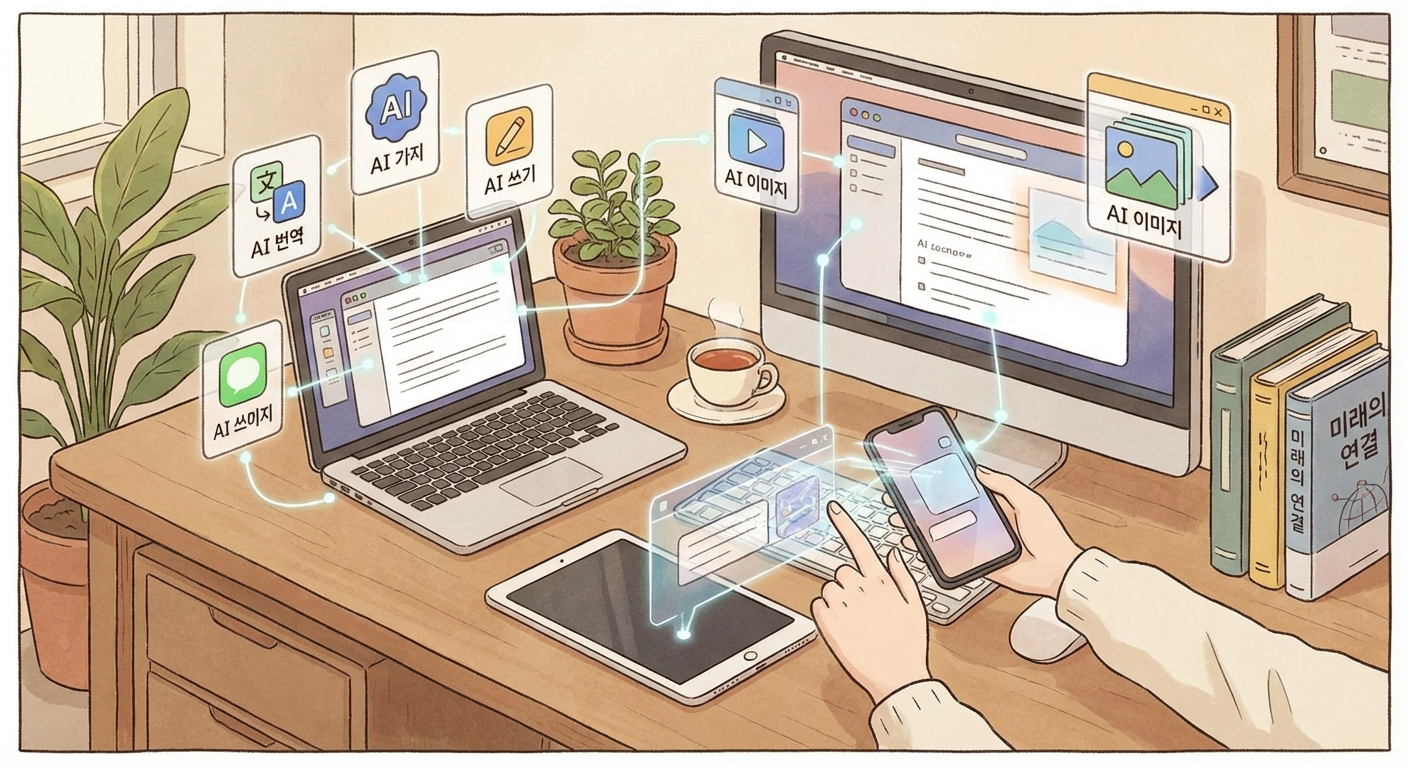 MCP는 왜 이렇게 자주 보일까? — AI 도구들이 서로 연결되기 시작한 방식