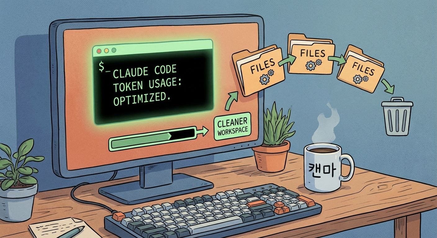 IT Tech News. Claude Code 토큰 절약법 — 같은 구독료로 작업량을 늘리는 실전 팁