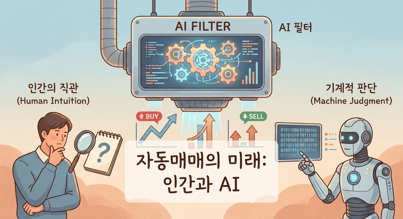 Build 07. 사람 눈엔 쉬워 보였는데, AI에 맡기자 오히려 애매해졌다 — 자동매매에 AI 필터를 붙이며 기준이 바뀐 기록