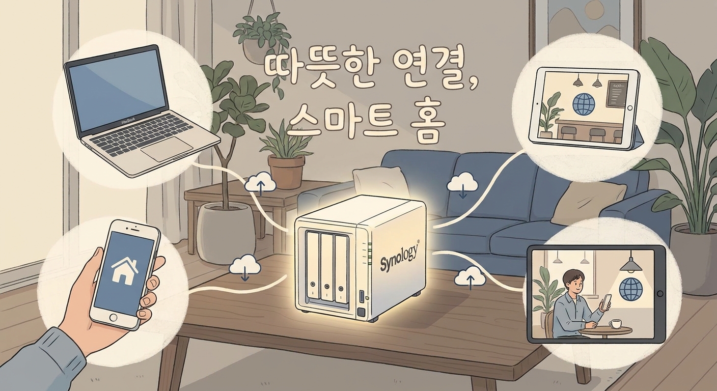 가장의 디지털 영토 07. 시놀로지는 혼자 남지 않았다 — 맥과 모바일, 원격 접속까지 이어지며 생활 인프라가 된 흐름