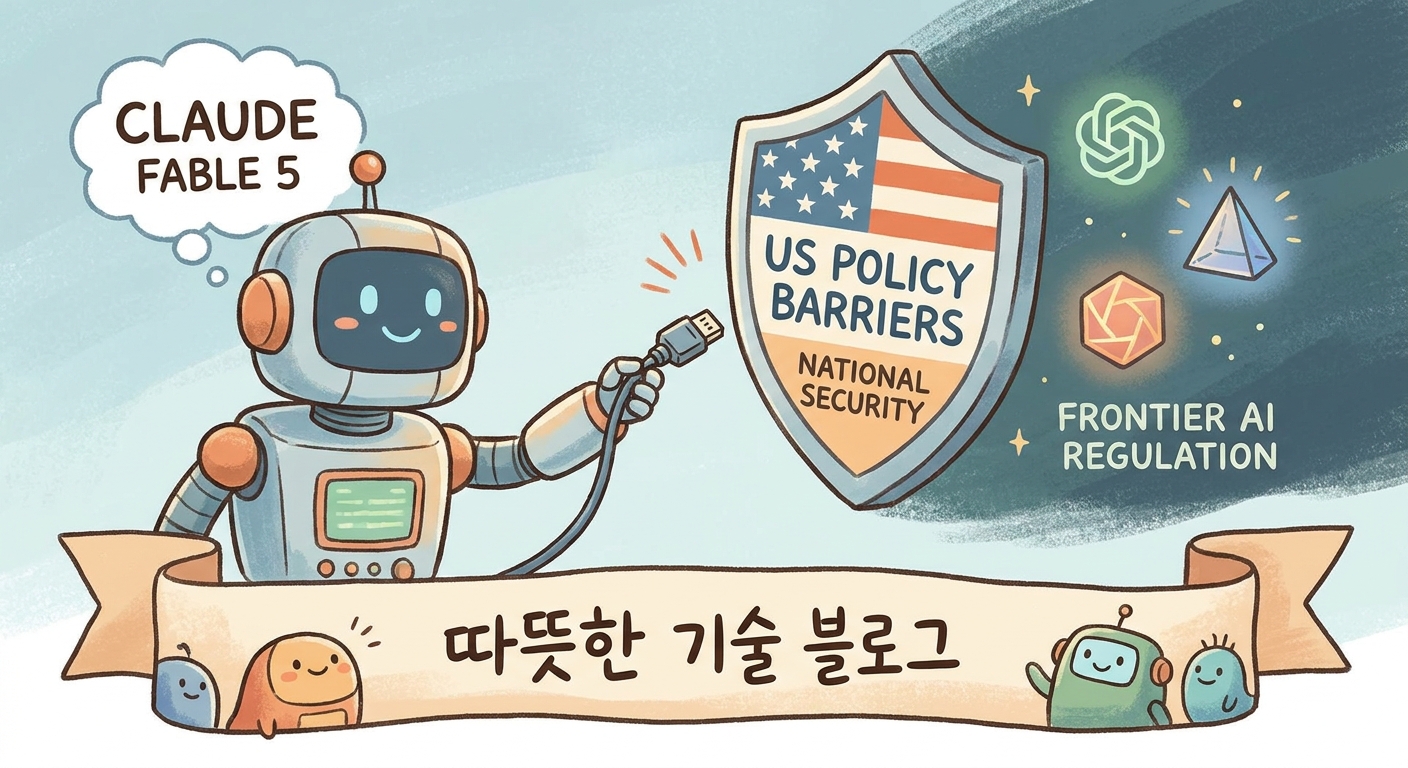 IT Tech News. Claude Fable 5는 왜 미국이 막았을까? — 단순 제한이 아니라 전략적 제동으로 봐야 하는 이유